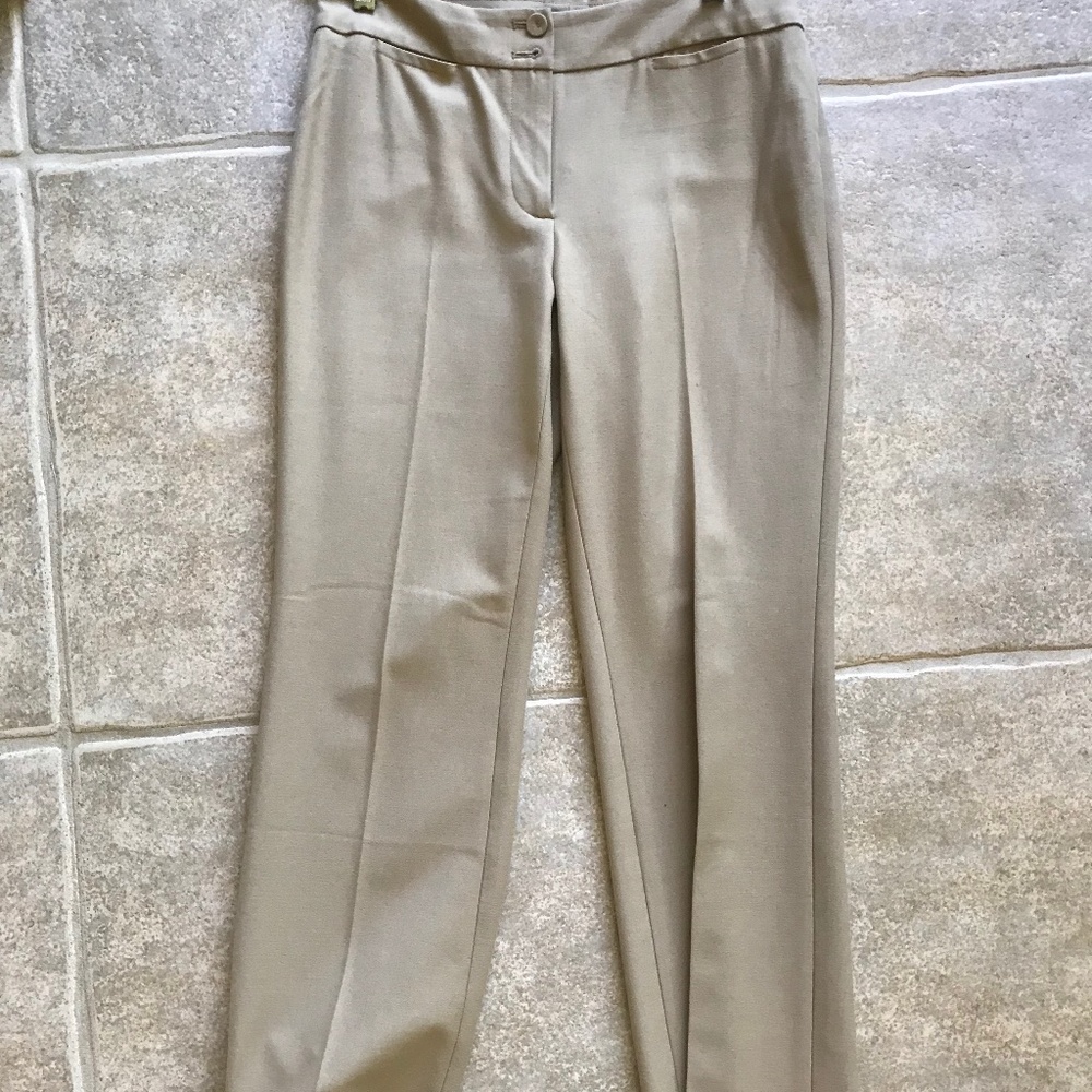 Khaki Dress Pants SZ 4P Talbots